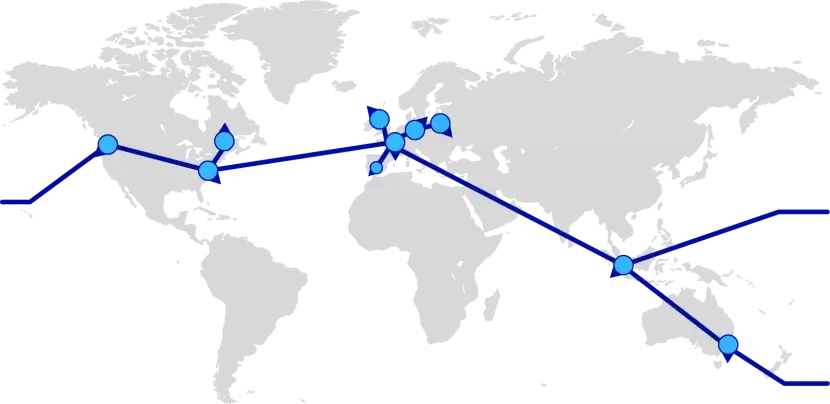 Isolated infrastructure, optimized for your location
