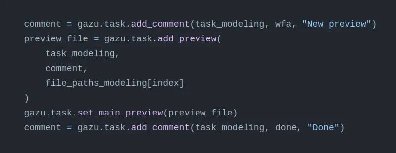 Python client SDK